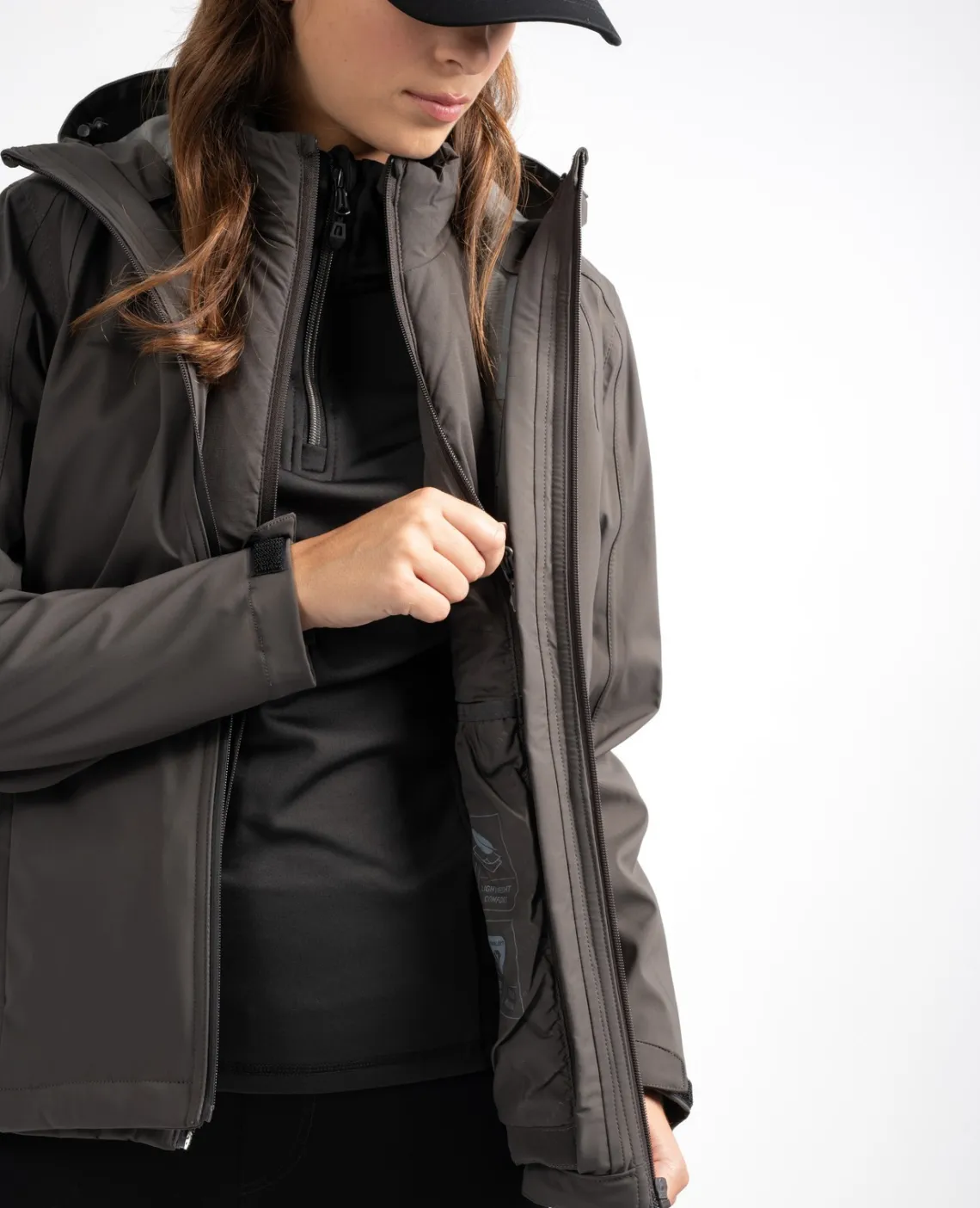 Best Sale Nero Femme Vestes & Manteaux