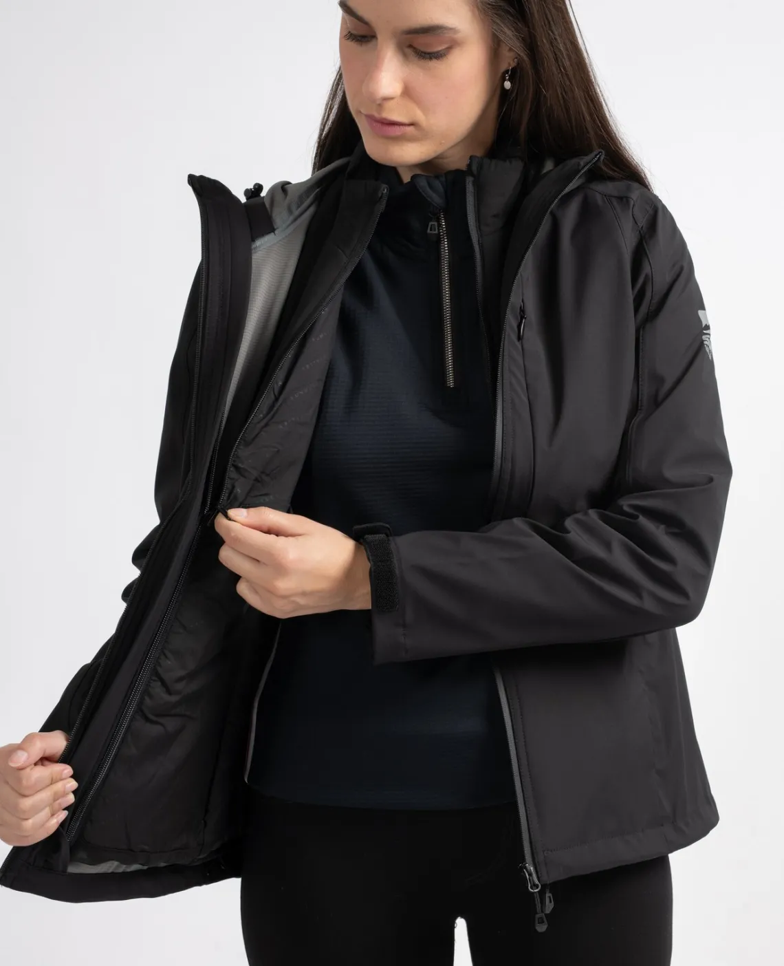 Cheap Nero Femme Vestes & Manteaux